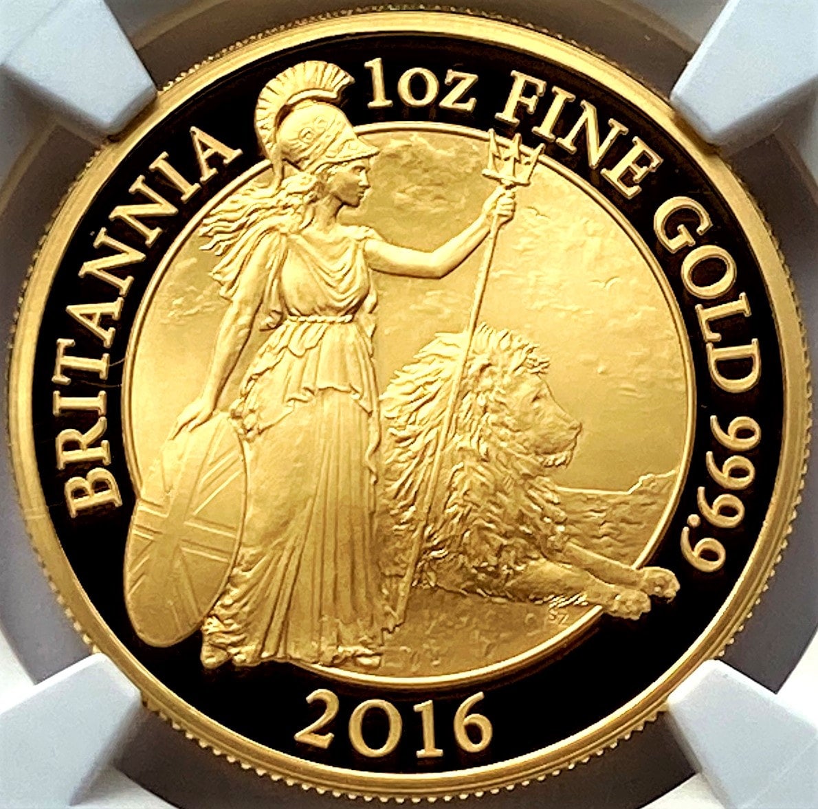 2016 イギリス 100ポンド 金貨 ブリタニア NGC PF70 ULTRA CAME ONE OF ...